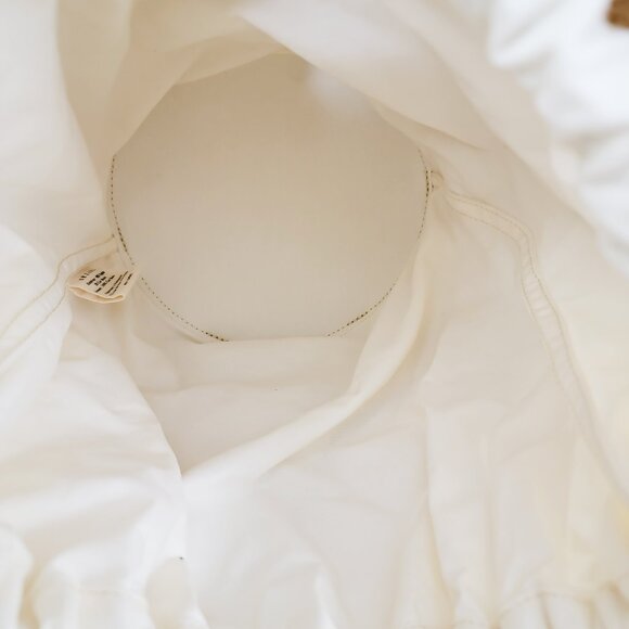 Sezane Justine Basket Bag in Natural Raffia - Picture 10 of 11